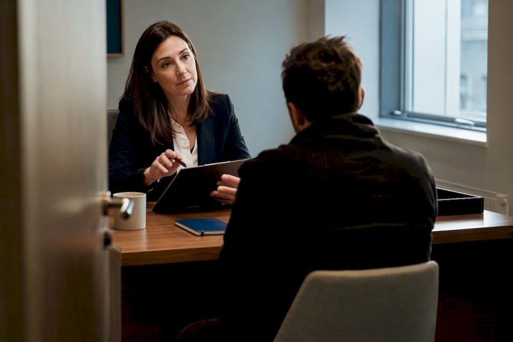 Legal advice clinic consultation in Ireland